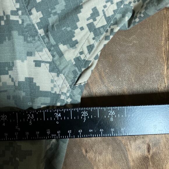 Military Army Combat Mens Coat Green Camouflage Uniform Digicam XL XLong - Picture 8 of 12